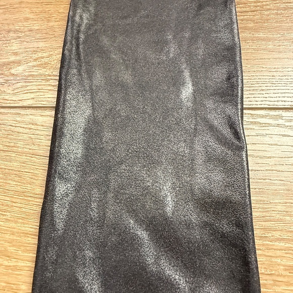 SPANX Faux Leather Leggings, High Waisted, Size 2XL, Black, Shaping - Picture 10 of 13